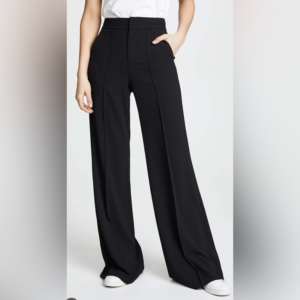 Alice + Olivia Elegant Black Trousers